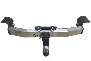 Фаркоп Toyota Land Cruiser Prado 150 09-24 с нерж. наклад. под квадрат, 50мм 44752