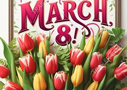 9 марта - выходной день!